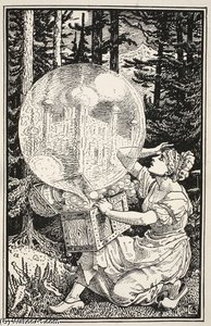 Out Came A Dome Of Glass Like A Soap-bubble — Walter Crane