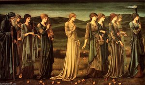 The Wedding Of Psyche — Edward Coley Burne-jones