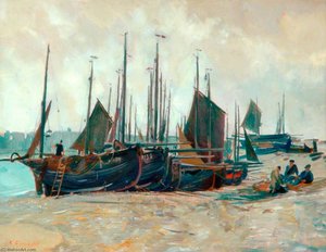Low Tide — Charles Ernest Cundall