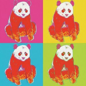 Chromatische Quadranten: Eine Lebendige Sinfonie Rhythmischer Panda-motive In Vierfacher Symmetrie — Jean-paul Faubert
