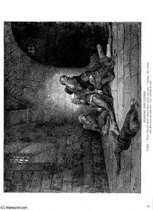 Ugolino And Gaddo — Paul Gustave Doré, Romanticism