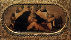 Allegory Of Fortune (felicità) — Jacopo Tintoretto, Baroque