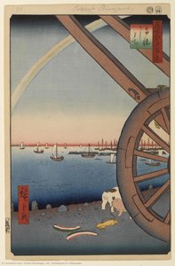 81. Ushimachi In Takanawa — Ando Hiroshige