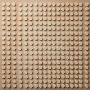 Eternal Symmetry Of Sanded Relief: A Monolithic Vision Of Rhythmic Light — David Moreau