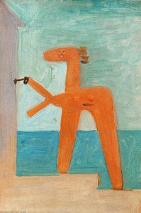 Bather Opening A Cabin — Pablo Picasso