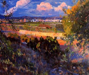 Paisaje De Vilanova — Joaquim Mir