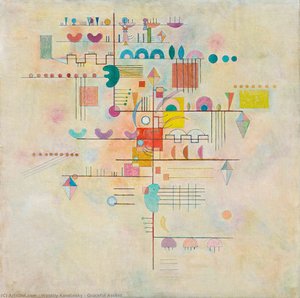 Graceful Ascent — Wassily Wassilyevich Kandinsky