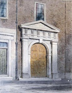 The Entrance To Masons — Thomas Hosmer Shepherd