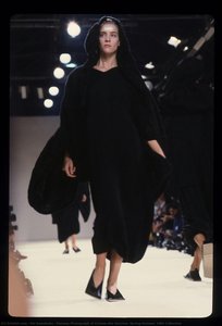 Runway Photograph Of Comme Des Garçons, Spring/summer 1984 Collection — Rei Kawakubo