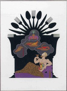 Gluttony — Erté