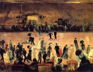 Roller Skating Rink — William James Glackens