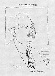 Portrait Of Joaquín Orús — Rafael Barradas