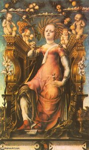 Ceres Enthroned — Michele Pannonio