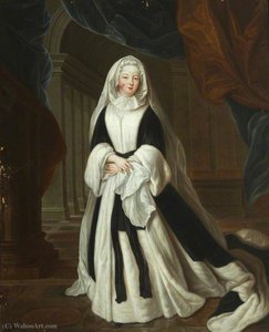Louise-françoise De Bourbon, Mademoiselle De Nantes, Duchess Of Bourbon-condé, As The Duchess Dowager — Pierre Gobert