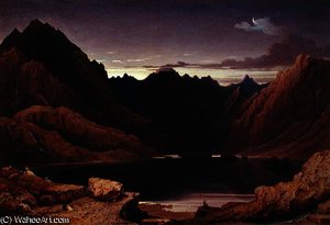 Loch Coruisk, Isle Of Skye - Dawn, C.1826 - (32) — George Fennel Robson