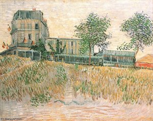 Restaurant De La Sirene A Asnieres — Vincent Willem Van Gogh, Post-impressionism