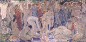 Decoration The Excursion Of Nausicaa — Ethel Walker