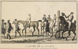 Cheval Arrivant De La Chasse — Karle Vernet