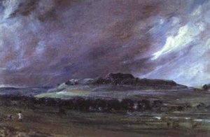 Old Sarum — John Constable, Romantic Landscape
