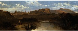 Distant View Of Edinburgh — David Roberts