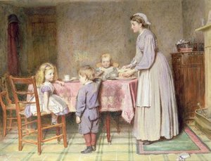 Tea Time — George Goodwin Kilburne