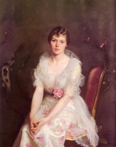 Portrait Of Louise Converse — William Mcgregor Paxton