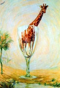 Das Glasbadezimmer — René Magritte
