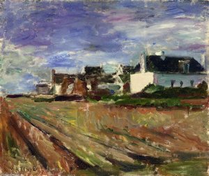 Farms In Brittany, Belle Ile — Анри Матис, Post-impressionism