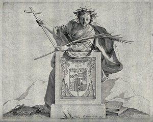 A Young Man — Claude Mellan