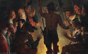 Denial Of Peter — Peter Wtewael, Baroque