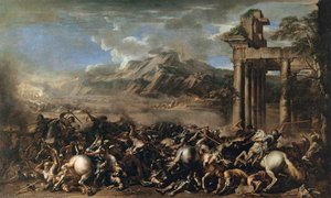 Heroic Battle — Сальватор Роза, Baroque