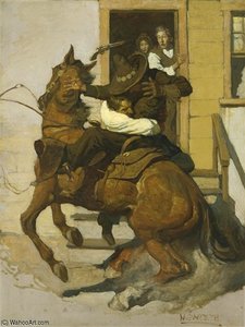 But Sir Henry Never Stopped — N.c. Wyeth