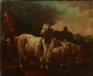 Goats And Sheep — Philipp Peter Roos