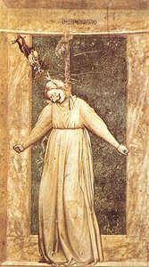 Scrovegni - [47] - Verzweiflung — Giotto Di Bondone