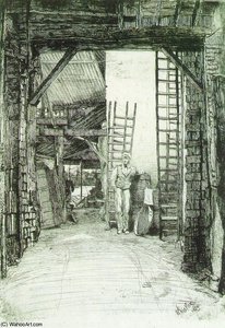 Lime Burner — James Abbott Mcneill Whistler, Aestheticism