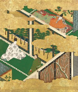“the Oak Tree” — Tosa Mitsuyoshi, Tosa School