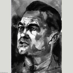 George Corley Wallace — David Stone Martin
