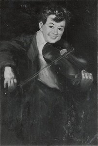Boy With Violin — George Benjamin Luks