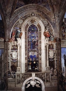 View Of The Strozzi Chapel — Filippino Lippi