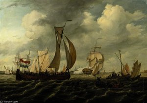 Gesigt op amsterdam