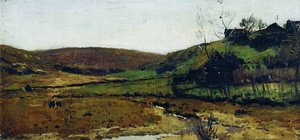 Village Khotkovo — Isaak Ilyich Levitan
