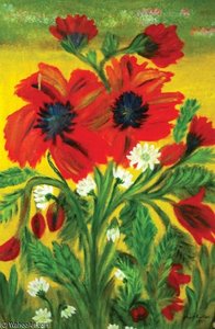 Still Life With Poppies — Mark Gertler