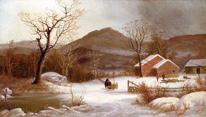 Winter Landscape — George Henry Durrie