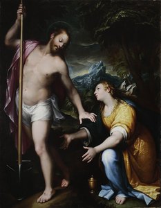 “noli Me Tangere” – Resurrected Christ Appearing To Mary Magdalene (john 20:14-17) — Denys Calvaert