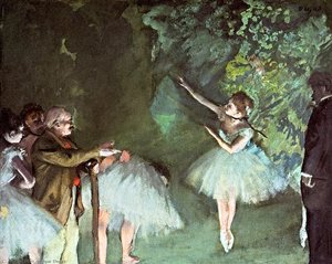 Ballet Rehearsal — Edgar Degas, Impressionism