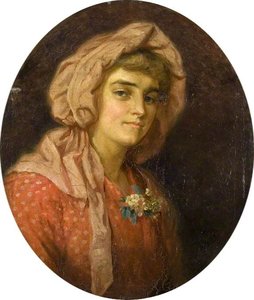 Portrait Of A Woman In A Bonnet — Margaret Thomas