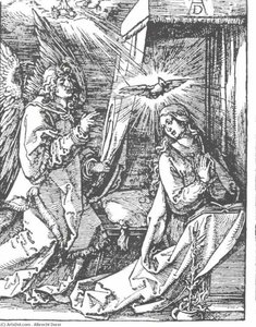 The Annunciation — Albrecht Dürer, Northern Renaissance