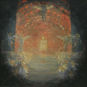 Behold The Celestial Bridegroom Cometh — Nikolaos Gyzis, Symbolism