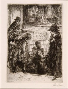 Bandits Cave — Džon Frenč Sloen, Ashcan School