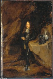 Portret Van Een Man In Harnas — Gerard Ter Borch